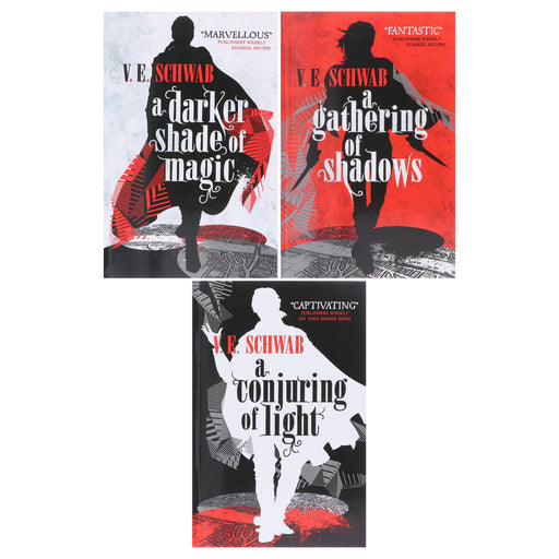 A Darker Shade Of Magic Trilogy 3 Books Box Set By V. E. Schwab - Fiction - Paperback Fiction Titan Books Ltd