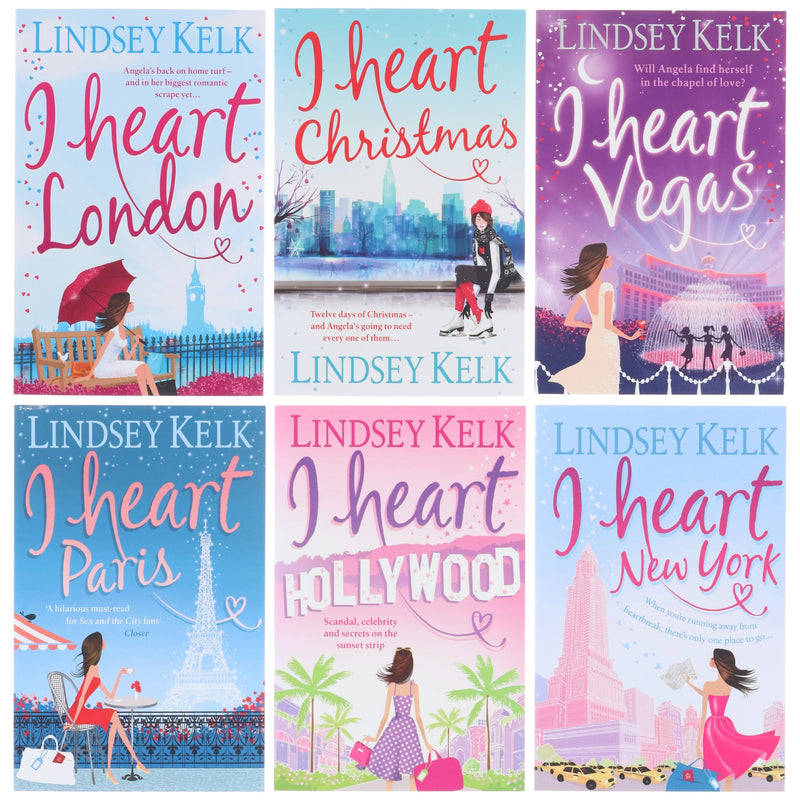 I Heart Series 6 Books Collection Set By Lindsey Kelk - Adult - Paperback Fiction HarperCollins Publishers