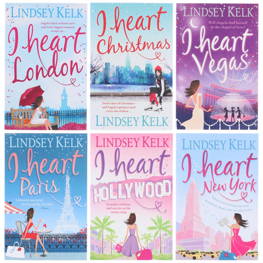 I Heart Series 6 Books Collection Set By Lindsey Kelk - Adult - Paperback Fiction HarperCollins Publishers