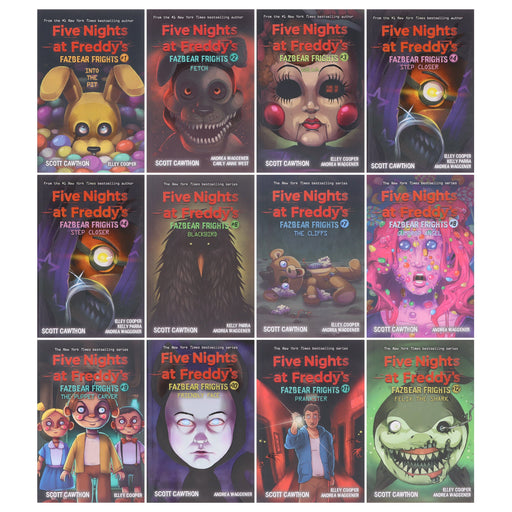 Five Nights at Freddy's Fazbear Frights By Scott Cawthon 12 Books Box Set - Age 12+ - Paperback Fiction Scholastic