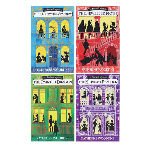 The Sinclairs Mysteries 4 Book Collection By Katherine Woodfine - Ages 9-14 - Paperback 9-14 Egmont Publishing