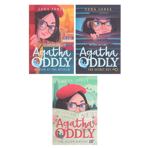 Agatha Oddly Detective Series By Lena Jones 3 Books Collection Set - Ages 11+ - Paperback 9-14 HarperCollins Publishers