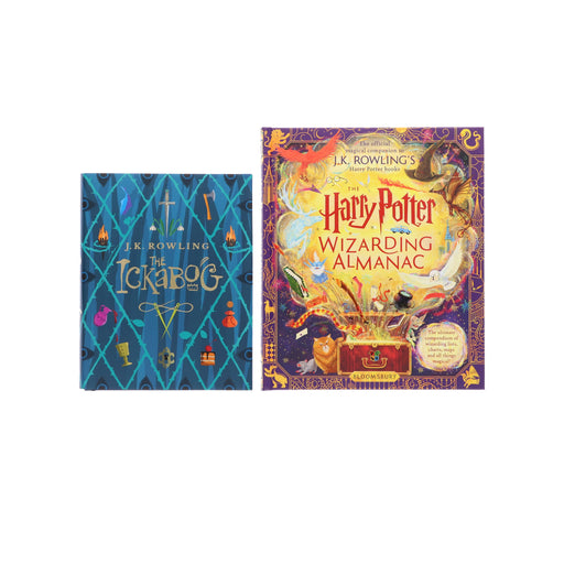 The Ickabog & The Harry Potter Wizarding Almanac By J.K. Rowling 2 Books Collection Set - Ages 7+ - Hardback 7-9 Hachette
