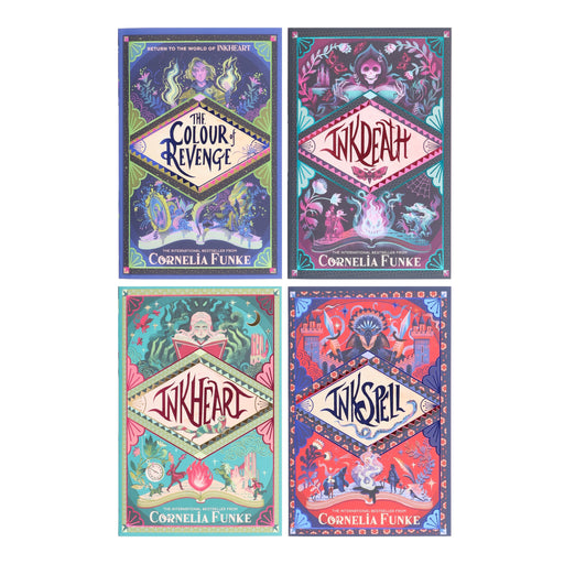 Inkworld Series By Cornelia Funke 4 Books Collection Set - Ages 8-14 - Paperback 9-14 Scholastic