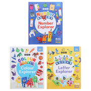 Explorer Collection (Numberblocks, Alphablocks & Colourblocks) 3 Books Collection Set - Ages 0-5 - Board Book 0-5 Sweet Cherry Publishing