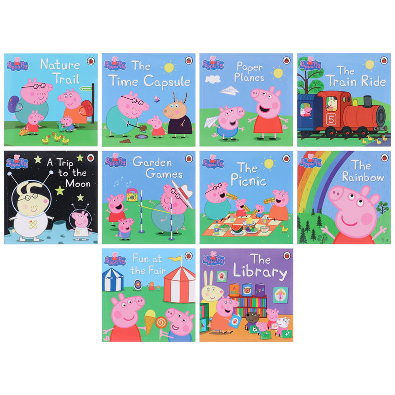 Peppa Pig: Peppa's Awesome Adventures Storybook Collection 10 Books Set - Ages 0-5 - Paperback 0-5 Penguin Random House