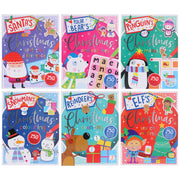 Children's Christmas Activity 6 Books Collection With over 250 Stickers and festive card press-outs - Ages 4+ - Paperback 5-7 Make Believe Ideas