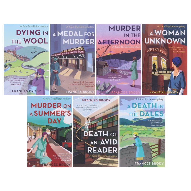 Kate Shackleton Mysteries by Frances Brody 7 Books Collection Set - Fiction - Paperback Fiction Hachette