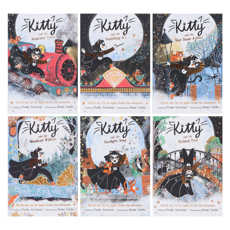 Kitty Series by Paula Harrison (Books 7-12) 6 Books Collection Set - Ages 5+ - Paperback 3-5 Oxford University Press