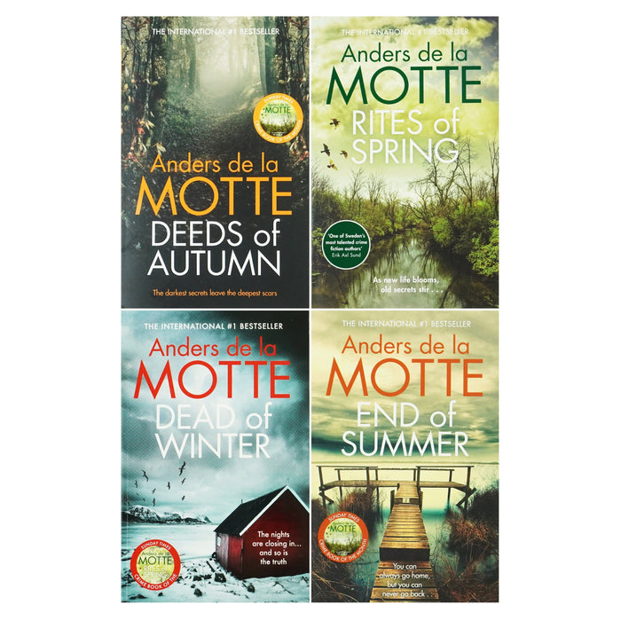 Seasons Quartet Series by Anders de la Motte: 4 Books Collection Set - Fiction - Paperback Fiction Zaffre
