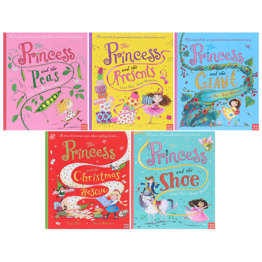 The Princess Series By Caryl Hart Illustrated 5 Books Collection Set - Ages 3-5 - Paperback 0-5 Nosy Crow Ltd