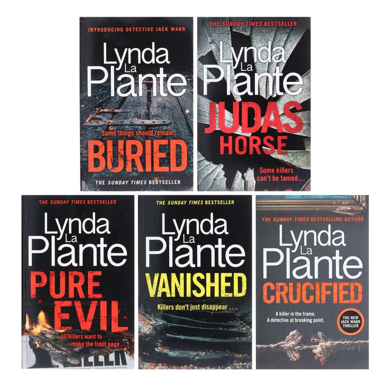 Detective Jack Warr Series By Lynda La Plante 5 Book Collection Set - Fiction - Paperback Fiction Bonnier Books Ltd
