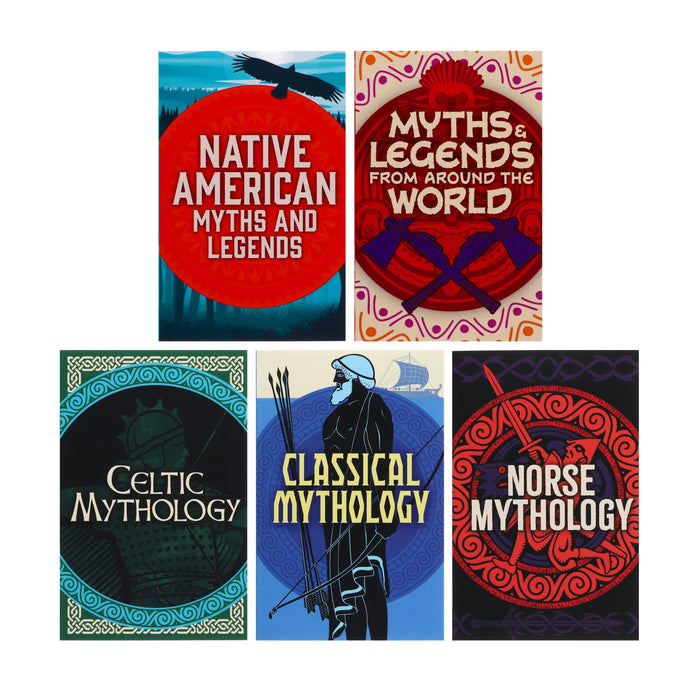 Myth Book Examples The Myths and Mythology 5 Books Collection (Arcturus Classic Collectio ...