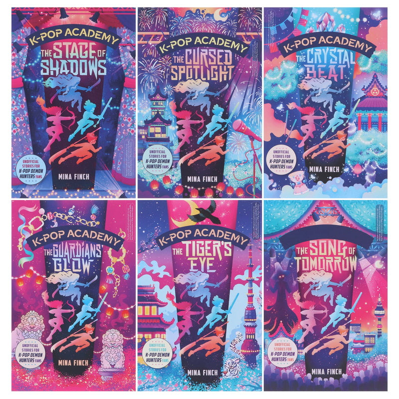 K-Pop Academy Series by Mina Finch 6 Books Collection Set - Ages 8+ - Paperback 7-9 Simon & Schuster