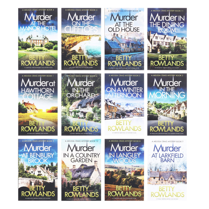 A Melissa Craig Mystery Series by Betty Rowlands 12 Books Collection Set - Fiction - Paperback Fiction Storyfire Ltd