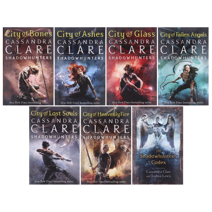 Shadowhunters by Cassandra Clare - The Mortal Instruments 7 Books Box Set - Ages 14+ - Paperback Fiction Walker Books Ltd