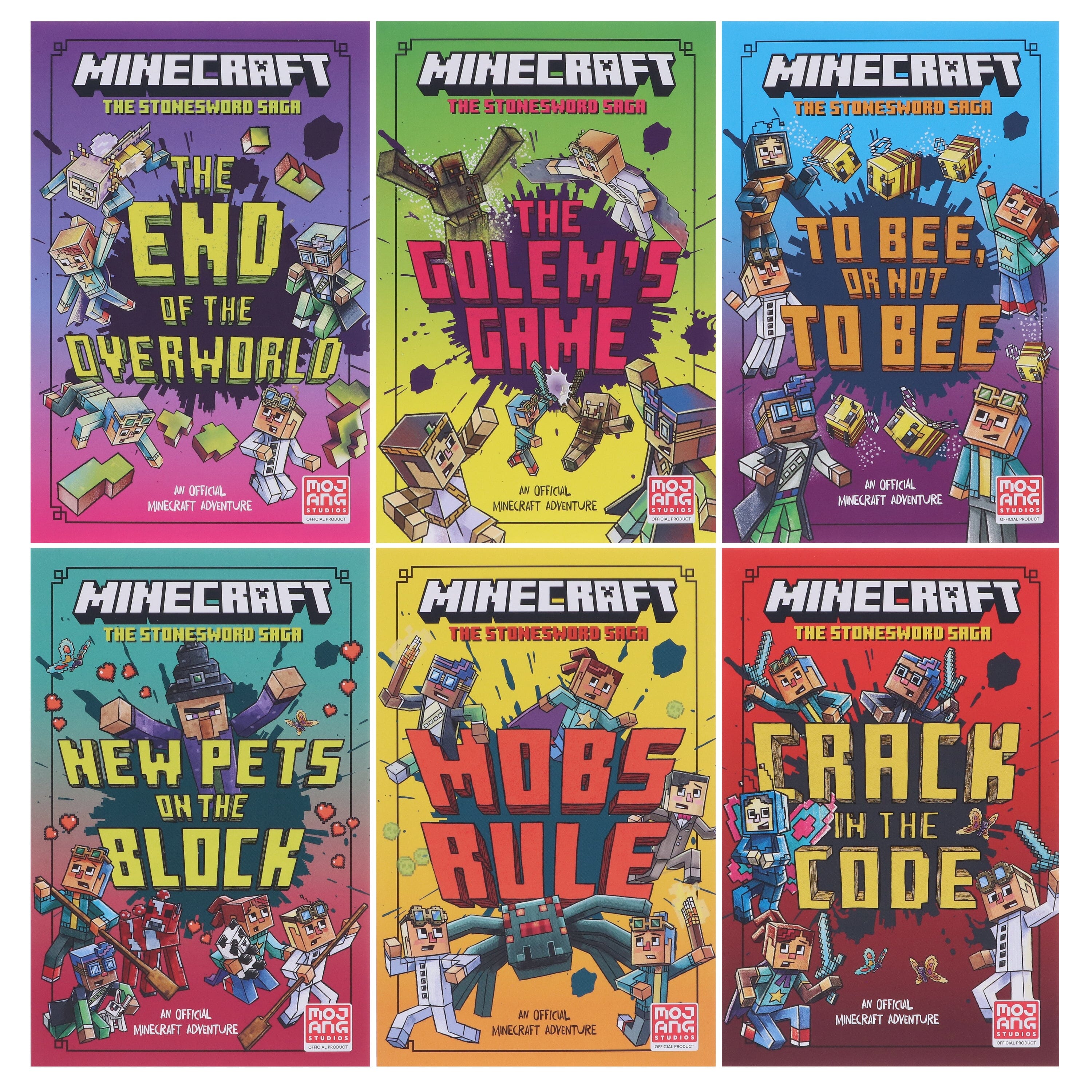 MOJANG Minecraft ハードカバー6冊セット Amazon | Minecraft: The Complete Handbook Collection – 4 Book Box