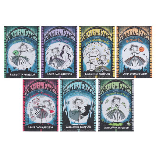 Amelia Fang Series by Laura Ellen Anderson 7 Books Collection Set - Ages 7-10 - Paperback 7-9 HarperCollins Publishers