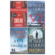 Robert Harris Collection (Conclave,V2, Act of Oblivion & Precipice) 4 Books Set - Fiction - Paperback Fiction Penguin Random House