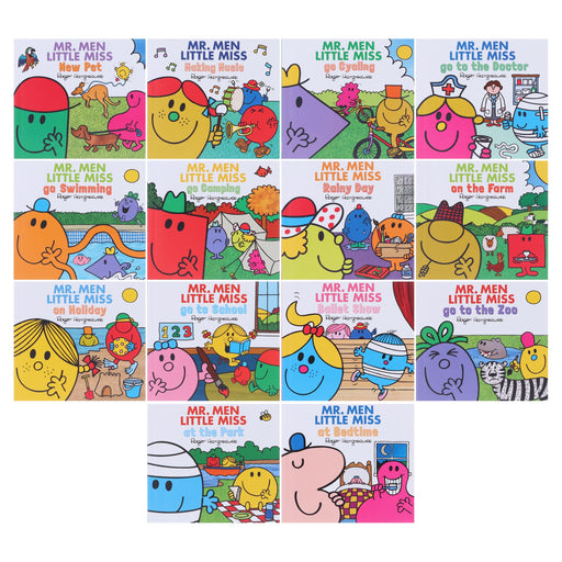 Mr Men & Little Miss Everyday Collection by Roger Hargreaves 14 Stories Book Box Set - Ages 0-5 - Paperback 0-5 HarperCollins Publishers