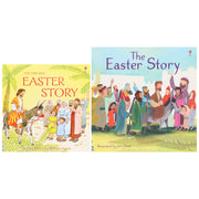 The Easter Story By Heather Amery & Russell Punter: illustrated 2 Books Collection Set - Ages 3-5 - Paperback 3-5 Usborne Publishing Ltd