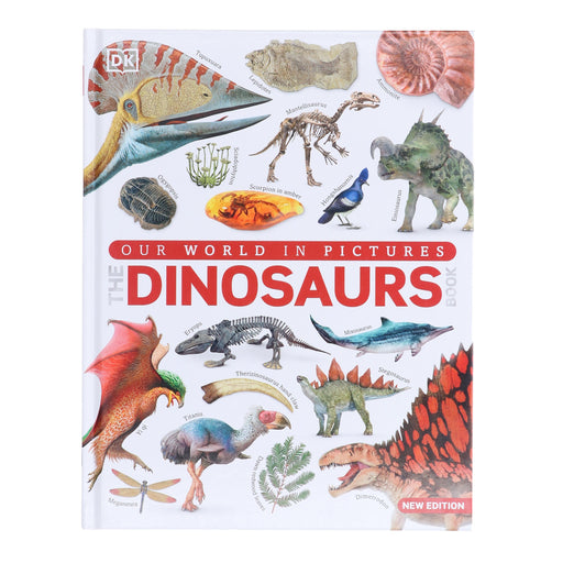 Our World in Pictures: The Dinosaurs Book by DK - Ages 9-12 - Hardback Non-Fiction DK