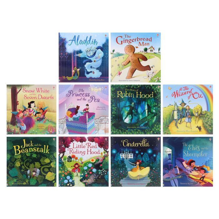 Usborne 10 Picture Children Books Collection Set - Age 2-8 - Paperback 0-5 Usborne Publishing Ltd