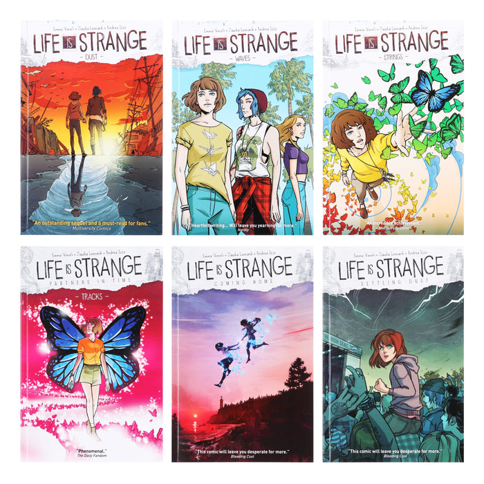 Life Is Strange Series by Emma Vieceli: 6 Books (1-6) Collection Set - Age 14+ - Paperback Graphic Novels Titan Comics