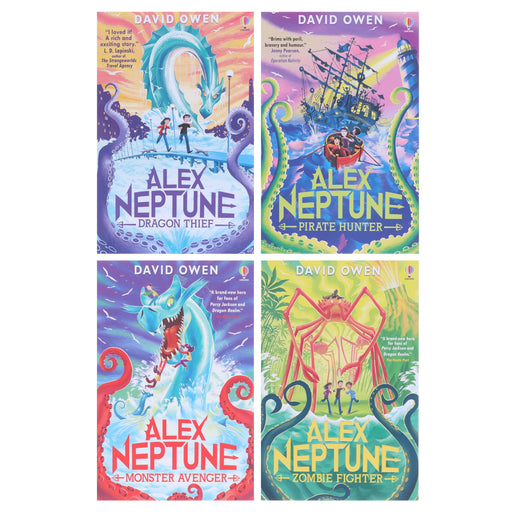 Alex Neptune Series By David Owen 4 Books Collection Set - Ages 9-12 - Paperback 9-14 Usborne Publishing Ltd