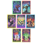 Percy Jackson And The Olympians Series (Book 1-7) By Rick Riordan 7 Books Collection Set - Ages 9+ - Paperback 9-14 Penguin Random House