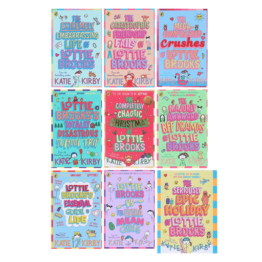 Lottie Brooks Series By Katie Kirby 9 Books Collection Set - Ages 9-12 - Paperback/Hardback 9-14 Penguin Random House