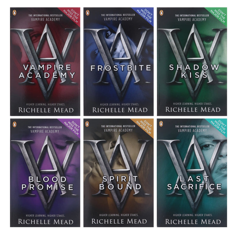 Vampire Academy Series By Richelle Mead 6 Books Collection Set - Ages 12-16 - Paperback Fiction Penguin Random House