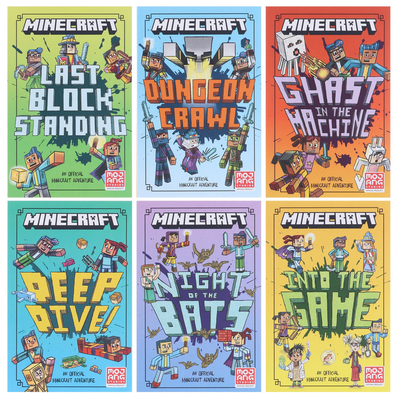 Minecraft The Woodsword Chronicles By Nick Eliopulos 6 Books Collection Box Set - Ages 9-14 - Paperback 9-14 HarperCollins Publishers