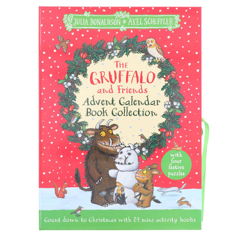 The Gruffalo and Friends Advent Calendar by Julia Donaldson Christmas Countdown With 24 Mini Activity Books - Ages 3-7 - Paperback 5-7 Macmillan