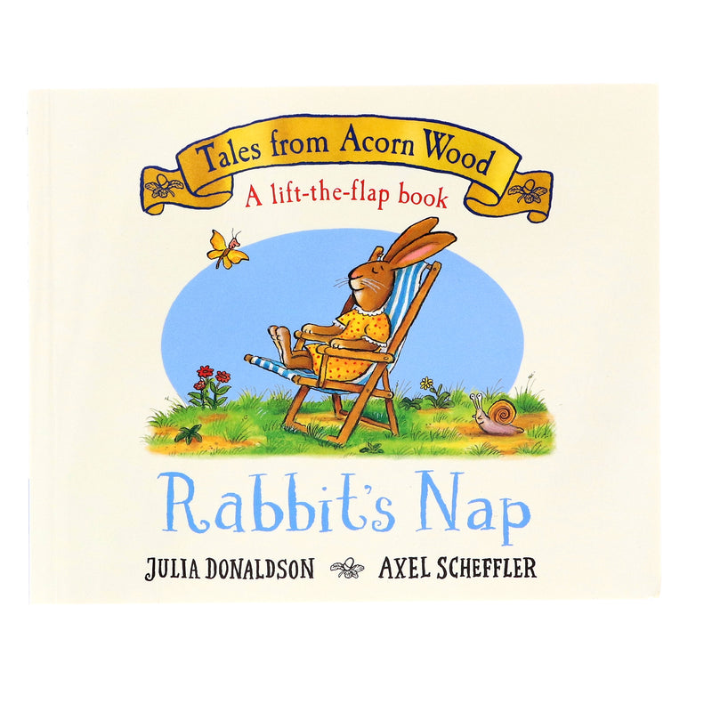 Tales from Acorn Wood: Rabbit's Nap Book and Toy Gift Set: A rhyming lift-the-flap board book and cute cuddly toy - Ages 1-5 - Paperback