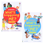 What's Happening To Me? The Boy & The Girl One by Alex Frith & Micaela Tapsell 2 Books Set (What and Why Series) - Ages 10+ - Paperback 9-14 Usborne Publishing Ltd