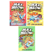 Max Meow Series (Book 4-6) by John Gallagher 3 Graphic Novels Collection Set - Ages 5-10 - Paperback Graphic Novels Penguin Random House
