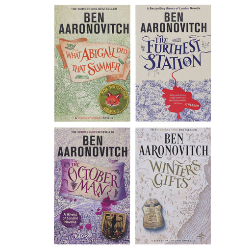 Ben Aaronovitch Collection: A Rivers Of London Novella 4 Books Set - Fiction - Paperback Fiction Hachette