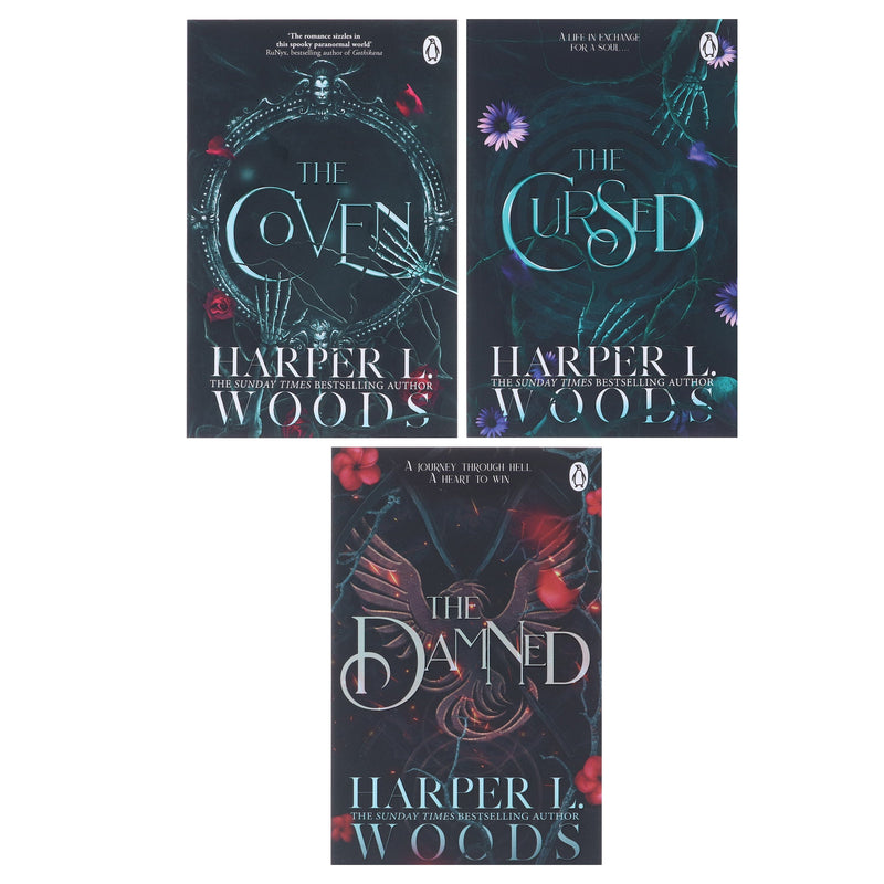 Coven of Bones Series by Harper L. Woods 3 Books Collection Set - Fiction - Paperback Fiction Penguin Random House