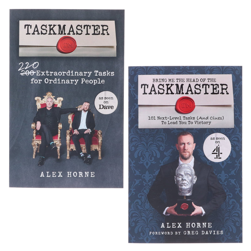 Taskmaster by Alex Horne 2 Books Collection Set - Non Fiction - Paperback Non-Fiction BBC Books/Ebury Spotlight