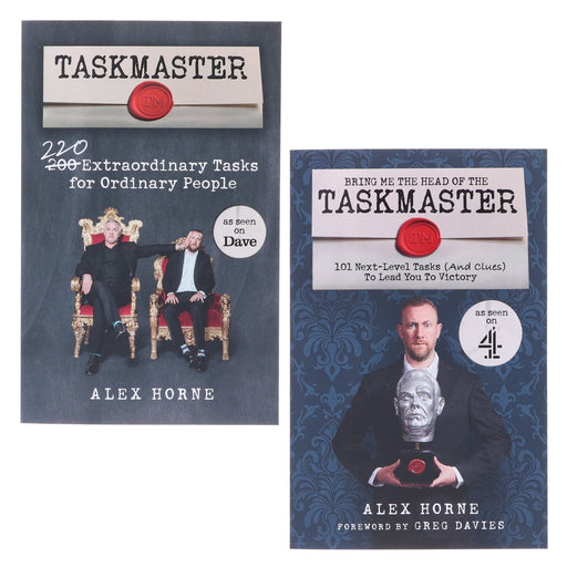 Taskmaster by Alex Horne 2 Books Collection Set - Non Fiction - Paperback Non-Fiction BBC Books/Ebury Spotlight
