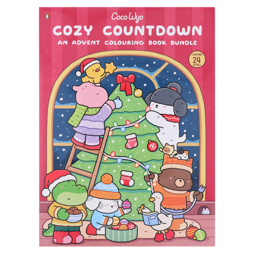 Coco Wyo: Cozy Countdown - An Advent Colouring Book Bundle (Contains 24 Books) - Ages 7+ - Paperback 9-14 Penguin Random House