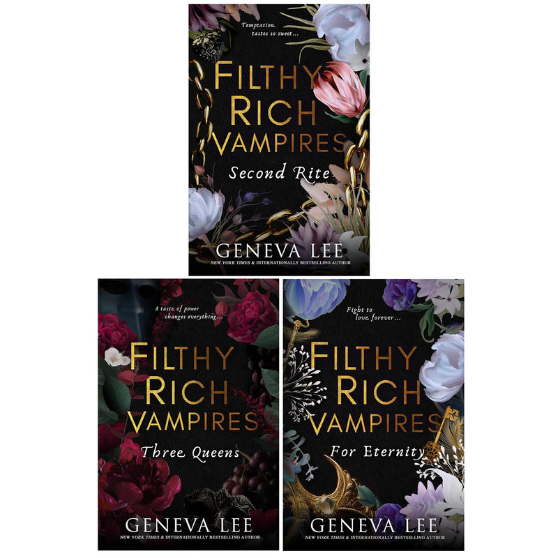 Filthy Rich Vampires Series (Book 2-4) By Geneva Lee 3 Books Collection Set - Fiction - Paperback Fiction Hachette