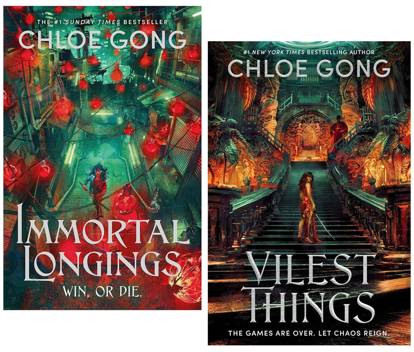 Flesh & False Gods Series by Chloe Gong 2 Books Collection Set - Fiction - Paperback Fiction Hachette