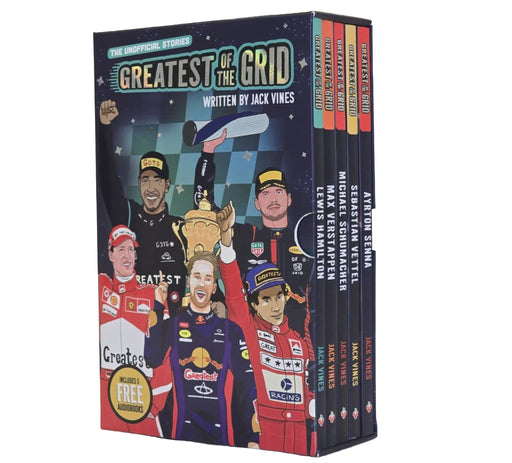 Greatest of the Grid: The Unofficial Stories by Jack Vines 5 Books Collection Box Set - Ages 7-9 - Paperback (Includes Free Audiobooks) 7-9 Sweet Cherry Publishing