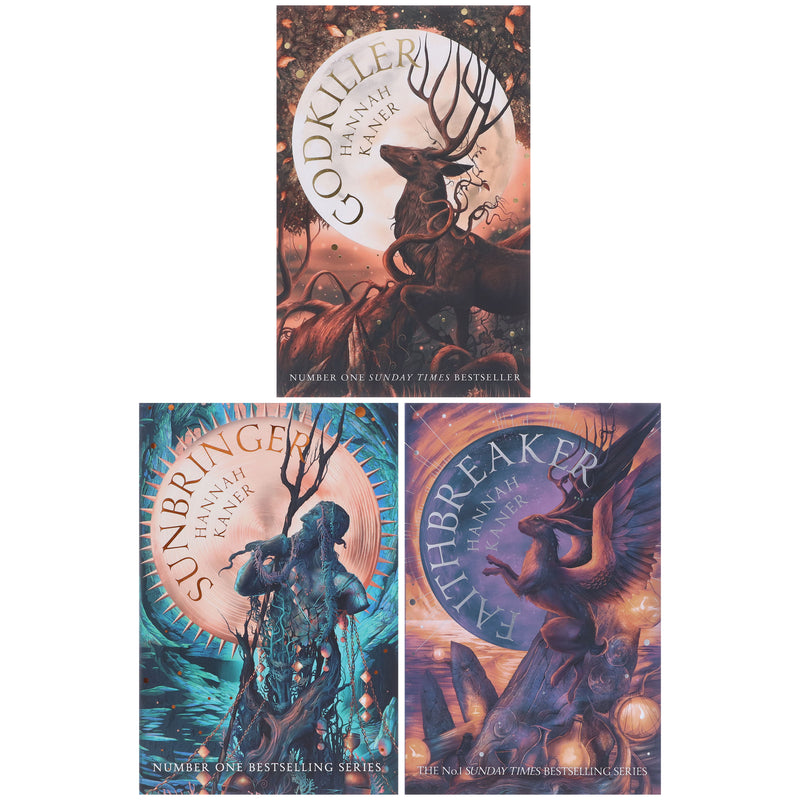 The Fallen Gods Trilogy by Hannah Kaner 3 Books Collection Set - Fiction - Paperback