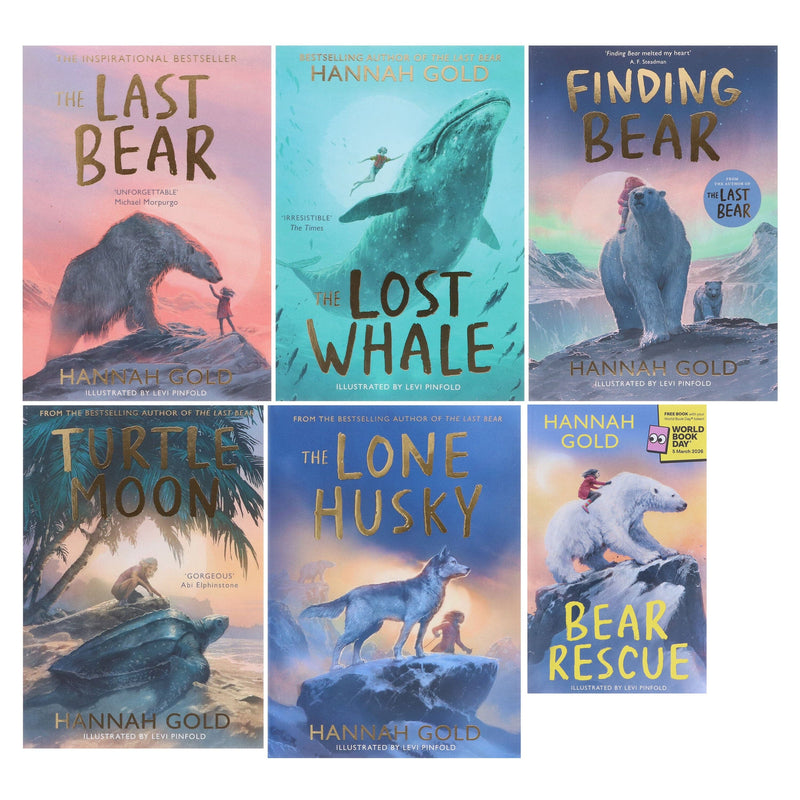 Hannah Gold Colllection Illustrated 6 Books Set (Includes World Book Day 2026) - Ages 8+ - Paperback/Hardback 9-14 HarperCollins Publishers
