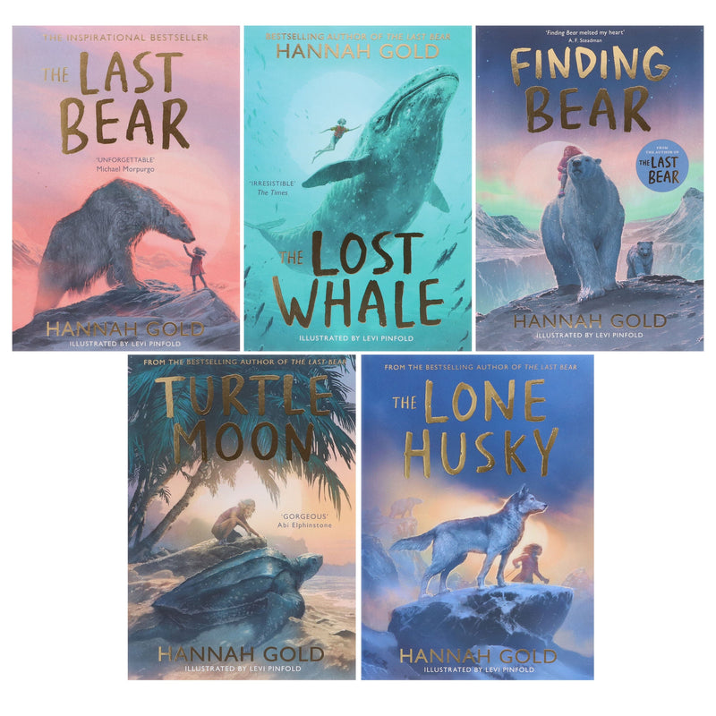 Hannah Gold Colllection Illustrated 5 Books Set - Ages 8+ - Paperback 9-14 HarperCollins Publishers