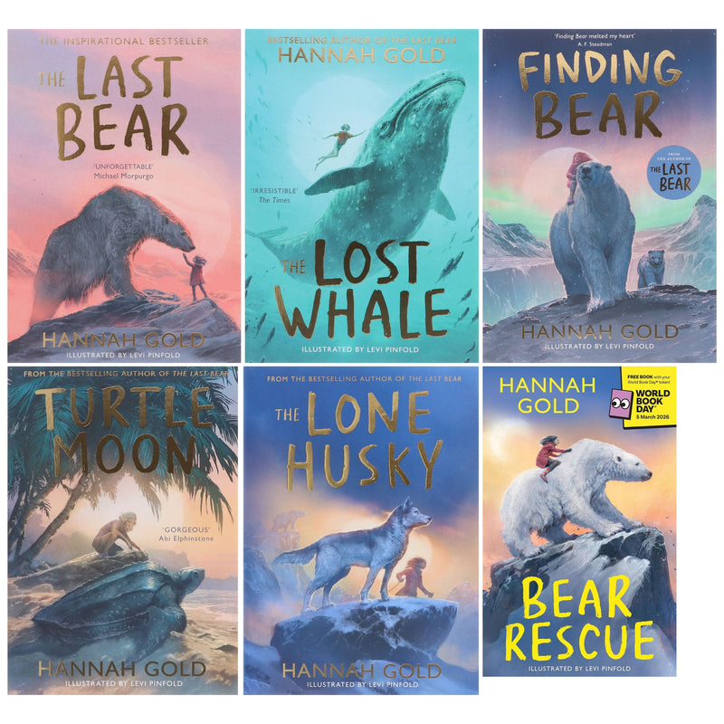Hannah Gold Colllection Illustrated 6 Books Set (Includes World Book Day 2026) - Ages 8+ - Paperback 9-14 HarperCollins Publishers