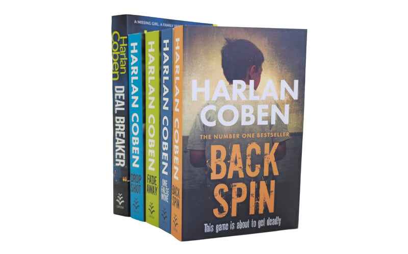 Myron Bolitar Series by Harlan Coben 5 Books Collection Set - Fiction - Paperback Fiction Hachette
